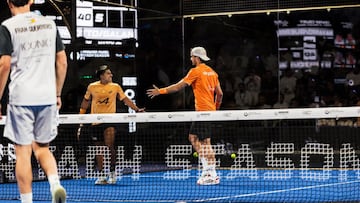 Chingotto y Galán, en Riad.