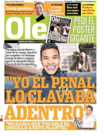 Portadas de la prensa deportiva