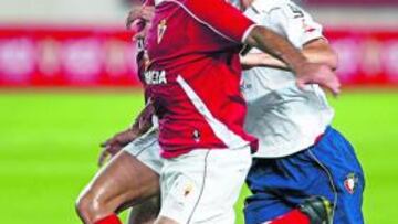 <b>SIN BRILLO. </b>Osasuna no tuvo su mejor noche en Murcia.