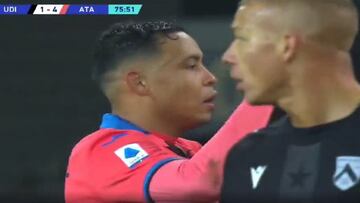 Y aquí está el segundo golazo de Muriel en goleada a Udinese