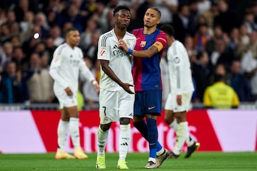 Raphinha, azote del Real Madrid