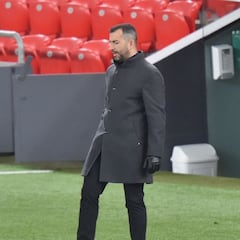 Diego Martínez y su expulsión en el túnel de vestuarios: “¿Qué le vamos a hacer?”