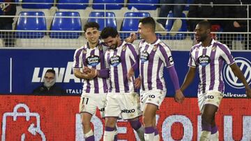 Huesca - Valladolid en directo: LaLiga Hypermotion hoy, en vivo