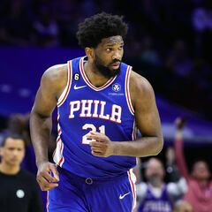 Embiid termina la carrera del MVP
