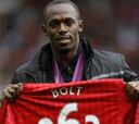 Usain Bolt jugará con el United en un partido ante el Sevilla