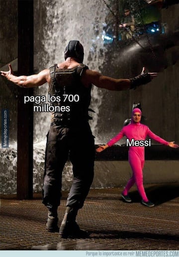 Los mejores memes de la decisión de Messi