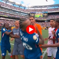 ¡Luis Enrique agrede a João Pedro y puede ser sancionado!