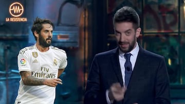 El palo gratuito de Broncano a Isco en el monólogo: "Luego que si no viene al programa..."