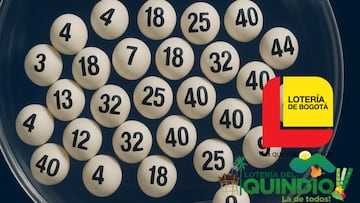 Resultados loterías Bogotá y Quindío y más: números que cayeron y ganadores | 31 de julio