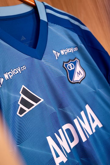 Nueva camiseta de Millonarios para 2025.