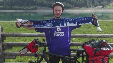 'Pedrito' es el héroe de Milán: fue desde Múnich en bicicleta