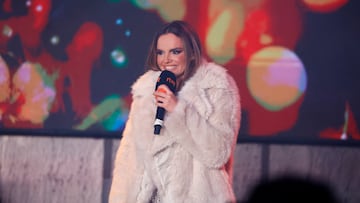 Melody actúa en la presentación de la nueva programación de primavera de RTVE y la despedida de Melody antes de viajar a Basilea, a 6 de mayo de 2025, en Madrid (España)
TELEVISIÓN
Jose Velasco / Europa Press
06/05/2025