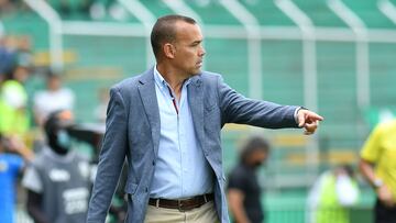 Rafael Dudamel puso en duda su continuidad como técnico de Deportivo Cali tras la derrota ante Águilas Doradas.