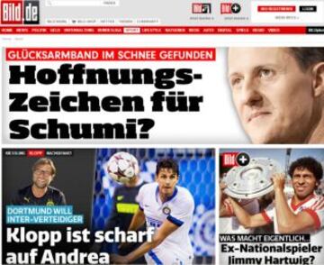 Portadas de la prensa extranjera