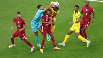 ¿Ha sido fuera de juego el primer gol de Ecuador contra Qatar?