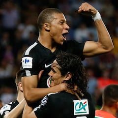 Doblete de Mbappé que mete al PSG en la final de la Copa