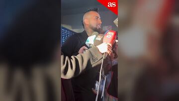 Arturo Vidal hace las paces con la U y le dedica un sorpresivo elogio a los hinchas azules