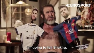 Eric Cantona se ríe de Sergio Ramos, Piqué y los árbitros