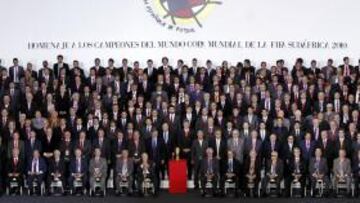 La Selección española se hace la fotografía de familia