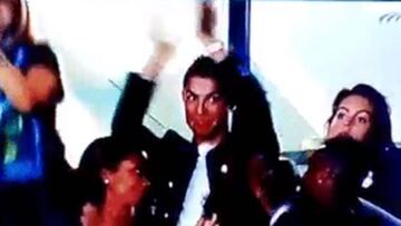 Cristiano alucinó en persona con el gol de Mathieu de falta