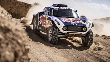 El Mini JCW Buggy de Carlos Sainz y Lucas Cruz para participar en el Dakar 2019.