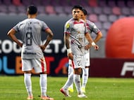 Futbol, Deportes La Serena vs Union La Calera
Fecha 6, Liga de primera 2026.
Los jugadores de Union La Calera, son fotografiados al termino de un partido de la liga de primera disputado en el estadio La Portada en La Serena, Chile.
06/03/2026
Alejandro Pizarro Ubilla/Photosport
Football, Deportes La Serena vs Union La Calera
Sixth date, 2026 First division league.
Union La Calera’s players are photographed at the end of a first division league match played at La Portada stadium in La Serena, Chile.
06/03/2026
Alejandro Pizarro Ubilla/Photosport