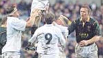 Dallaglio en acción.