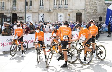 Regresó el ciclismo. Así fue la primera emocionante etapa de la Vuelta a Burgos 