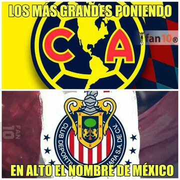 Chivas y América se roban los reflectores de los memes