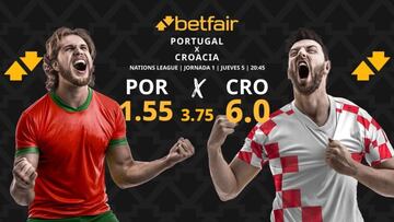 Portugal vs. Croacia: horario, TV, pronósticos, estadísticas y clasificación