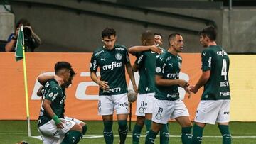 Kuscevic brilló en la goleada de Palmeiras en Derby Paulista