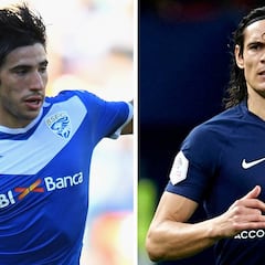 Cavani y Tonali, para olvidar a Lautaro