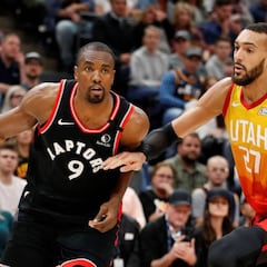 Ibaka se exhibe y los Raptors frenan la racha de los Jazz