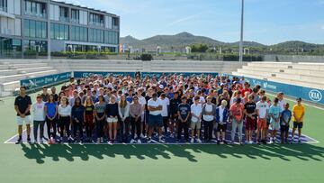 Nadal recuerda a las víctimas con un minuto de silencio