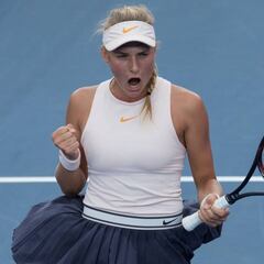 La ucraniana Yastremska se estrena en Hong Kong