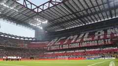 How does sharing a stadium work for the AC Milan and Inter fans at San Siro?