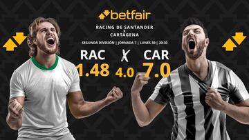 Racing de Santander vs. FC Cartagena: horario, dónde ver, pronósticos y clasificación