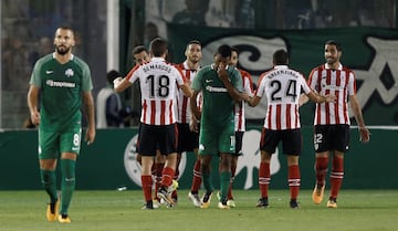 Aduriz acercó el marcador. 2-1.