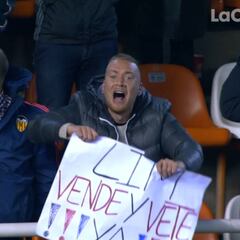 Mestalla dijo basta a Peter Lim: colérica reacción de la afición