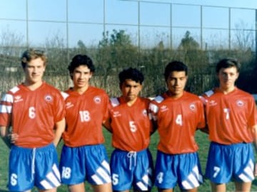 Dion Valle, Dante Poli, Gustavo Valenzuela, Nelson Garrido y Esteban Mancilla. 