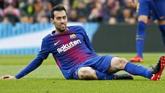Mateu ha sacado a Busquets 11 amarillas en 23 partidos