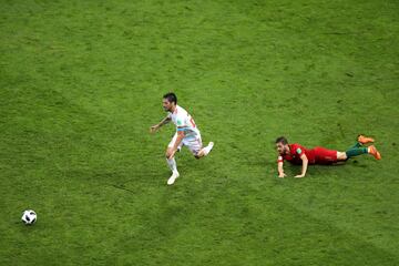 Isco y Bernardo Silva.