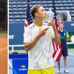 La curiosa historia de Jonas Forejtek, ganador junior del US Open