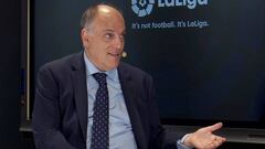 Tebas critica la llamada de Florentino a Rubiales por el VAR: "Fue un antes y un después"