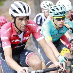 Contador: "Hablé con Nicolas Roche para atacar en el Torcal"