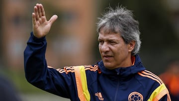 Carlos Restrepo, DT de la Selección Colombia.