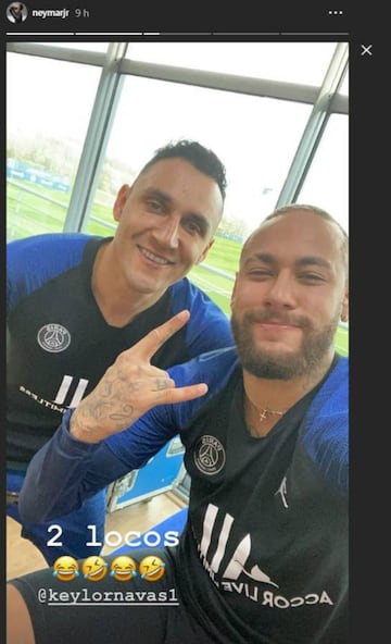 Keylor Navas suele hacer grandes amistades cada que se integra a un nuevo equipo, y en el PSG ha hecho un gran grupo junto a Neymar e Icardi.