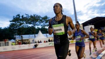 Caster Semenya, atleta sudafricana.