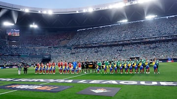 La Cartuja, en un partido.