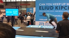 La velocidad a la que deberías poner la cinta del gimnasio para correr al ritmo de Eliud Kipchoge en la maratón
